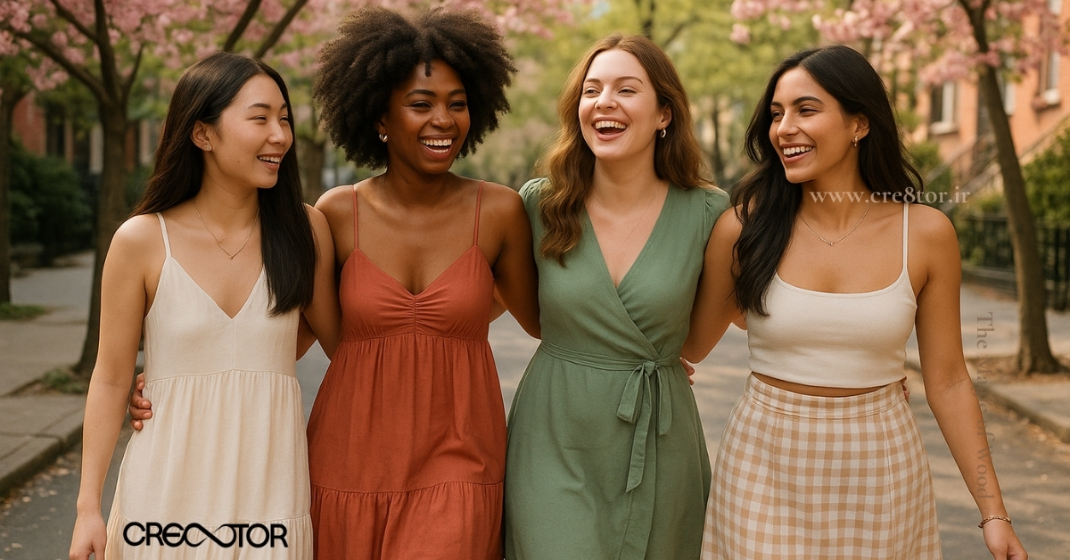 راهنمای علمی انتخاب رنگ لباس بر اساس فصل رنگی و تناژ پوست شما